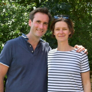 Bertrand et Claire volontaires Bambous 2021-2023